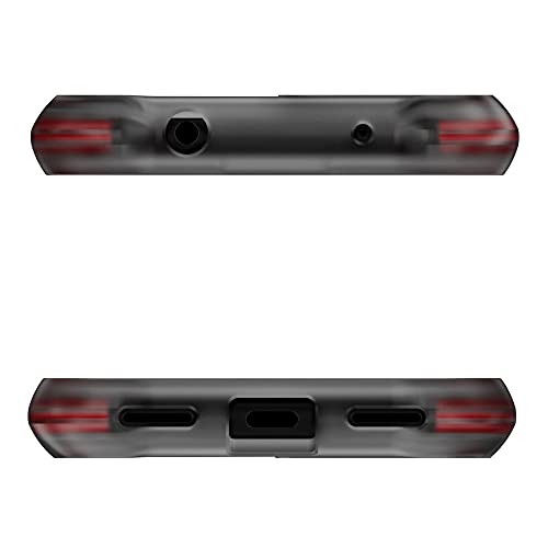 Ghostek Covert Clear Pixel 5a Case with Super Slim Fit Design and Secure Hand Grip Tough Shockproof Heavy Duty Protection Wireless Charging Compatible Cover for 2021 Google Pixel 5a (6.2 Inch) (Smoke) - color: Smoke, size: Pixel 5a