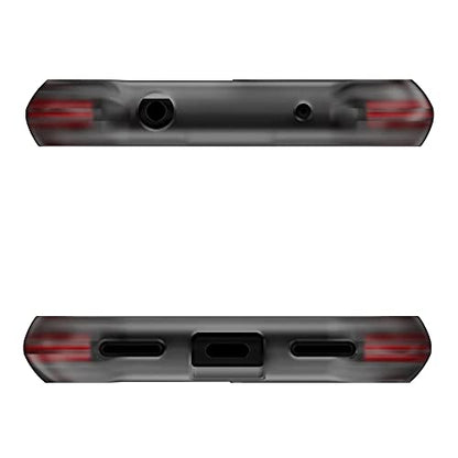 Ghostek Covert Clear Pixel 5a Case with Super Slim Fit Design and Secure Hand Grip Tough Shockproof Heavy Duty Protection Wireless Charging Compatible Cover for 2021 Google Pixel 5a (6.2 Inch) (Smoke) - color: Smoke, size: Pixel 5a