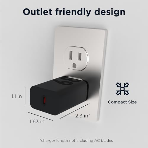 Motorola TurboPower 68W USB-C Wall Charger + 3.3ft 6.5 Amp Cable - size: 68W