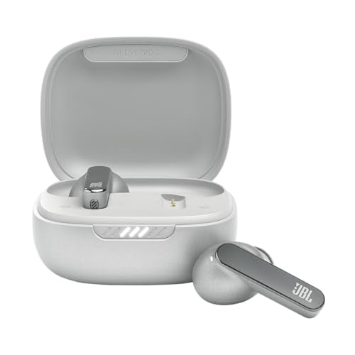 JBL Live Pro 2 TWS - Noise Cancelling Earbuds - Silver - color: Silver