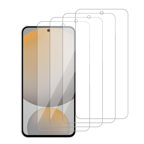 4 Pack Glass Screen Protector Compatible for Samsung Galaxy S25 FE/SM-S731U1, S731E, S731B/DS [9H Hardness]-HD 5g Screen Tempered Glass, Scratch Resistant,Easy Install [Case Friendly] - size: Galaxy S25 FE