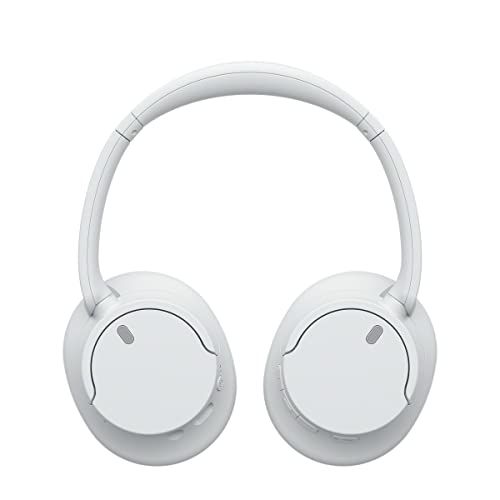 Sony WH-CH720N Wireless Noise Cancelling Over-Ear Headphones, White - color: White