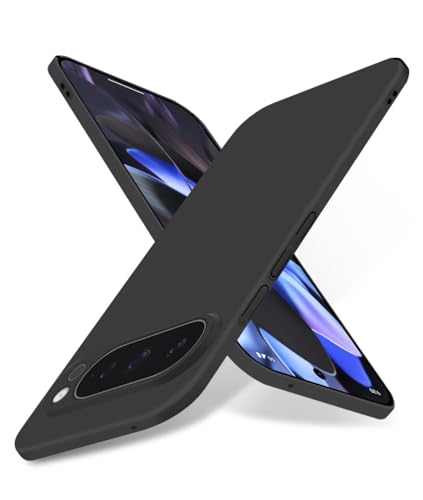 Super Thin Case for Google Pixel 9 Pro XL, Ultra Slim Anti-Scratch Skin-Friendly Hard PC Cover [Silky Touch & Matte Finish] Lightweight Minimalist for Google Pixel 9 Pro XL Phone Case, Black - color: Black, size: for Pixel 9 Pro XL(6.8")