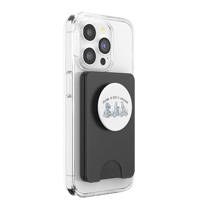 Frozen - Olaf Trying to Keep It Together PopSockets PopWallet for MagSafe - style: Magnetic PopWallet