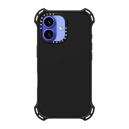CASETiFY for iPhone 16 Case - Bounce Compatible with MagSafe Matte Black | Shockproof | 21.3 ft. 6X Military Grade Drop Protection | Matte Black - color: Matte Black, size: Iphone 16 (6.1")