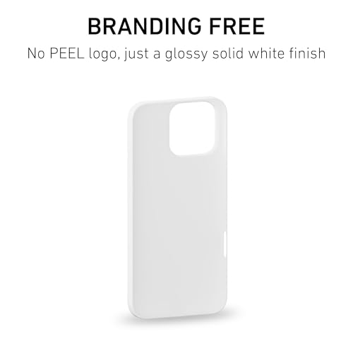 PEEL Super Thin Case for iPhone 16 (Jet White) - color: Jet White, size: Super Thin