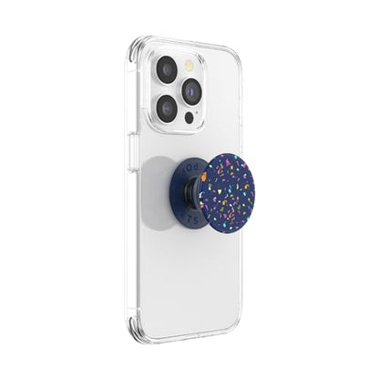 PopSockets Adhesive Phone Grip, Holder- Circus French Navy - color: French Navy, style: Adhesive