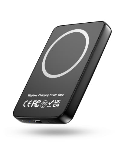 Miady Magnetic Portable Charger Power Bank for iPhone 10000mAh,