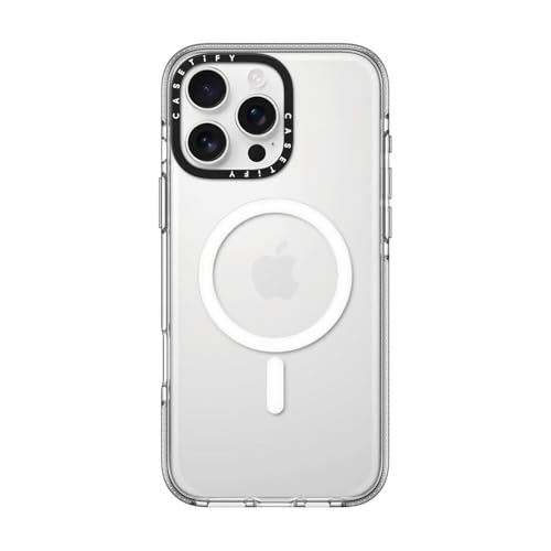 CASETiFY for iPhone 16 Pro Max Case - Impact Clear Compatible with MagSafe | Not Yellowing | 6.6 ft. 3x Military Grade Drop Protection | Clear - color: Clear, size: Iphone 16 Pro Max (6.9")