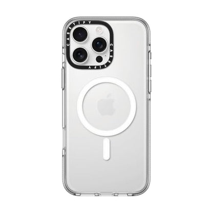 CASETiFY for iPhone 16 Pro Max Case - Impact Clear Compatible with MagSafe | Not Yellowing | 6.6 ft. 3x Military Grade Drop Protection | Clear - color: Clear, size: Iphone 16 Pro Max (6.9")