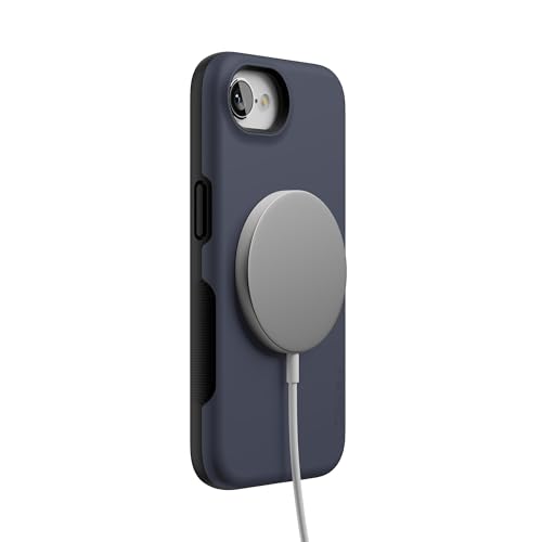 Casely iPhone 16e Case | The Boyfriend Collection | Slate Blue | Bold Protective Design | MagSafe Compatible Design - color: The Boyfriend Collection | Slate Blue