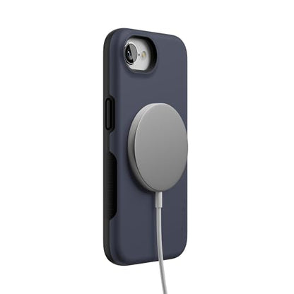 Casely iPhone 16e Case | The Boyfriend Collection | Slate Blue | Bold Protective Design | MagSafe Compatible Design - color: The Boyfriend Collection | Slate Blue