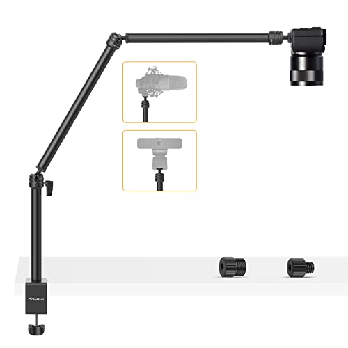 VIJIM LS08 Flexible Overhead Camera Mount Desk Stand WebcamStand Microphone