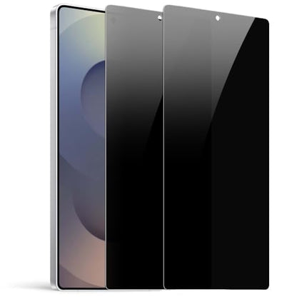 2 Pack Privacy Screen Protector for Samsung Galaxy S25 Ultra [27° Anti-Spy] Ultra Thin 9H Dual-Glass Coated PET Film [Fast Fingerprint Unlock] [Unbreakable] Scratch Resistant, Easy Install with Alignment Jig - size: Galaxy S25 Ultra