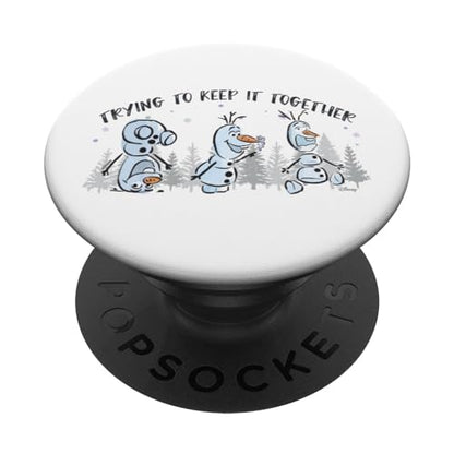 Frozen - Olaf Trying To Keep It Together PopSockets Adhesive PopGrip - style: Adhesive PopGrip