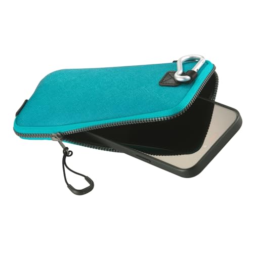 OneJoy Phone Sleeve Lightweight Cell Phone Pouch for Mobile Protection, Slim Fit and Durable, with Clip-on for Easy Carrying, Enough for 6.1" to 6.9" Cellphone [ Blue ] - color: Blue