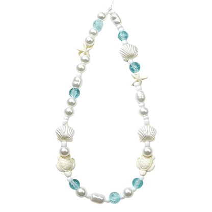 Cute Beaded Camera Wrist Strap for Phone, Digital Camera Charm Lanyard, Pearl Beaded Chain for Bag Keychain Gift - color: Turtle