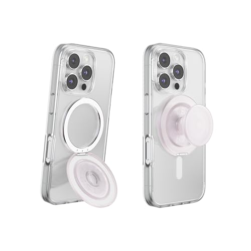 PopSockets Kick-Out Grip for MagSafe, Kickstand- Opalescent - color: White Opalescent, style: MagSafe Kick-Out