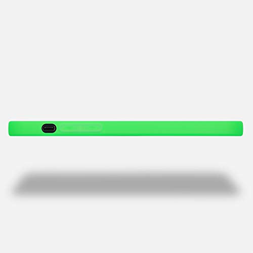 kwmobile Case Compatible with Apple iPhone 12 / iPhone 12 Pro Case - Soft Slim Protective TPU Silicone Cover - Neon Green - color: neon green