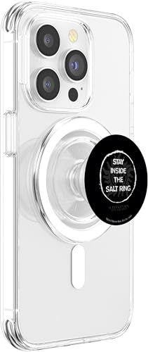 Supernatural Stay Inside the Salt Ring PopSockets PopGrip for MagSafe - style: Magnetic PopGrip