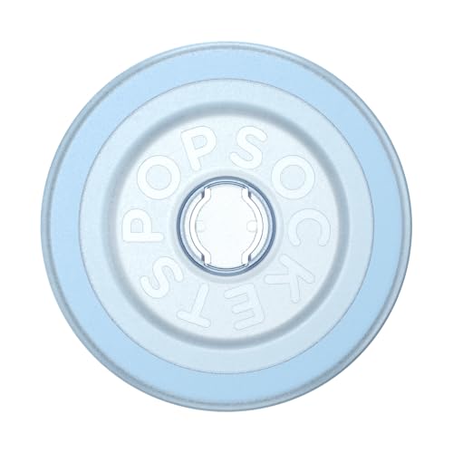 PopSockets Magnetic Base for PopTops- Ice Blue - color: Transluscent Ice Blue, style: MagSafe