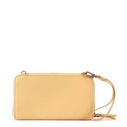The Sak Iris Smartphone Crossbody Purse - Small Women's Cellphone Bag & Wallet For Everyday- Convertible Wristlet With Zipper | Fits Most Smartphones, Card Slots & Zip Pocket, Detachable Wristlet & Crossbody Straps, Hands-Free for Travel & Errands - color