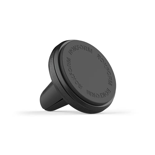 Rokform Magnetic Vent Phone Mount, Super Grip Clip (Black)