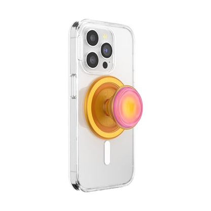 PopSockets Phone Grip for MagSafe, Magnetic Holder- Jelly Sunni - color: Sunni B, style: MagSafe