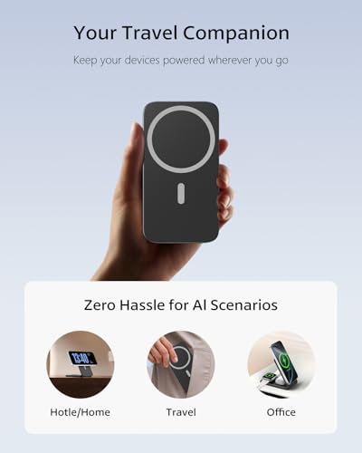 3 in 1 Wireless Charging Station for iPhone, Apple Watch & AirPods