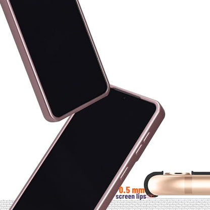 Magnetic for Samsung Galaxy S21 Case,Soft Silicone Samsung Galaxy S21 Phone Case with Camera Protection,Slim Fit Anti-Scratch Samsung Galaxy S21 Case Compatible with MagSafe,Pink - color: Pink, size: S21
