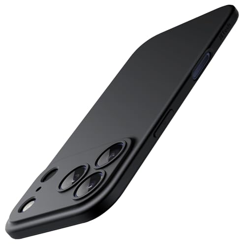 JETech Slim Case for iPhone 17 Pro, Black | Camera Lens Protection, Ultra-Thin Matte Finish, Lightweight Minimalist Design - color: Black, size: iPhone 17 Pro