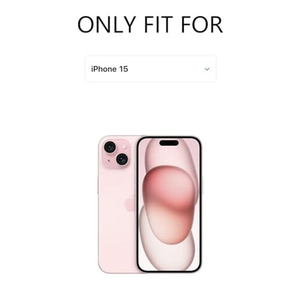 1PC Clear Soft TPU Silicone Case for iPhone 15 | Clear Flexible Back Cover Made of Soft TPU/Silicone Rubber with Precise Rear Camera Cutouts - color: For iPhone 15