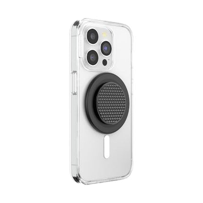 PopSockets Phone Grip for MagSafe, Magnetic Holder- Knurled Black - color: Black Knurl, style: MagSafe