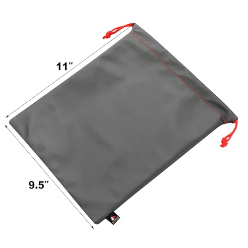 Universal Waterproof Headphone Protection Pouch Bag for Varias Headsets 11" x 9.25" inch Metallic Gray Color - color: 11" x 9.25" Metallic Gray