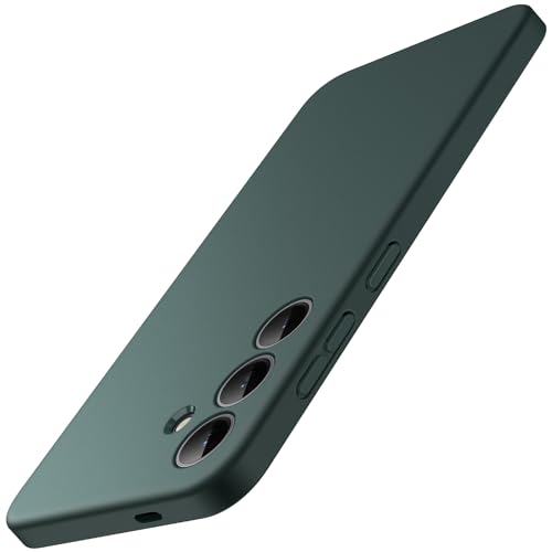 JETech Slim Case for Samsung Galaxy S24, Midnight Green | Camera Lens Protection, Soft TPU Design, Matte Finish, Shockproof Protection - color: Midnight Green, size: S24