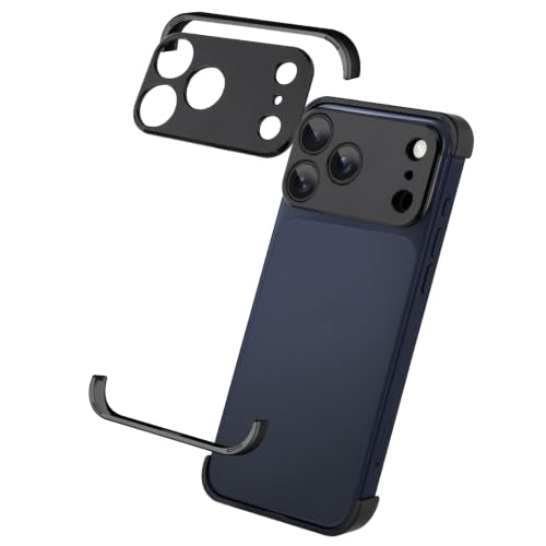 Phone Case Crafted for iPhone 17 Pro Max.Black - color: Black, size: iPhone 17 Pro Max