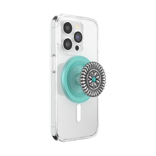 PopSockets Phone Grip for MagSafe, Magnetic Holder- Enamel Stamped - color: Enamel Stamped, style: MagSafe