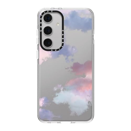 CASETiFY for Galaxy S24+ Case - Impact Clear | Not Yellowing | 6.6 ft. Drop Protection | Clouds | Clear - color: Clouds, size: Galaxy S24+