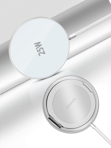 MagSafe Charger 25W Magnetic Wireless Charger Fast Charging Pad - color: SILIVER-2