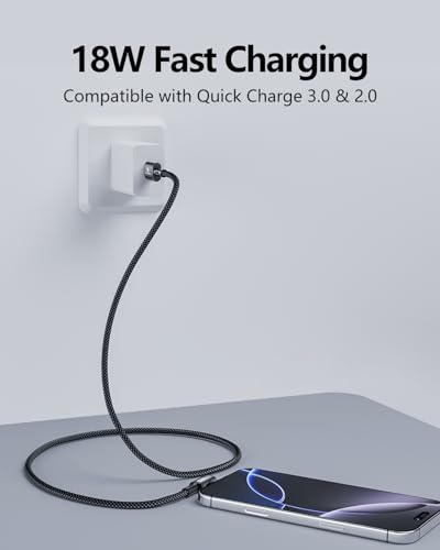 USB A to USB C Cable 4FT 2Pack Right Angle USB C to USB A Cable - size: 4FT+4FT