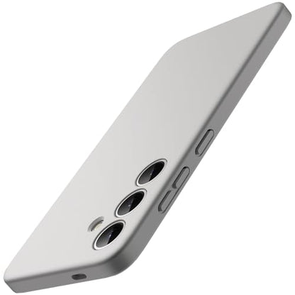 JETech Slim Case for Samsung Galaxy S24, Silver | Camera Lens Protection, Soft TPU Design, Matte Finish, Shockproof Protection - color: Silver, size: S24