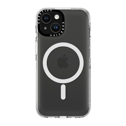 CASETiFY for iPhone 15 Case - Impact Clear Compatible with MagSafe | Not Yellowing | 6.6 ft. 3X Military Grade Drop Protection | Clear - color: Clear, size: Iphone 15 (6.1")