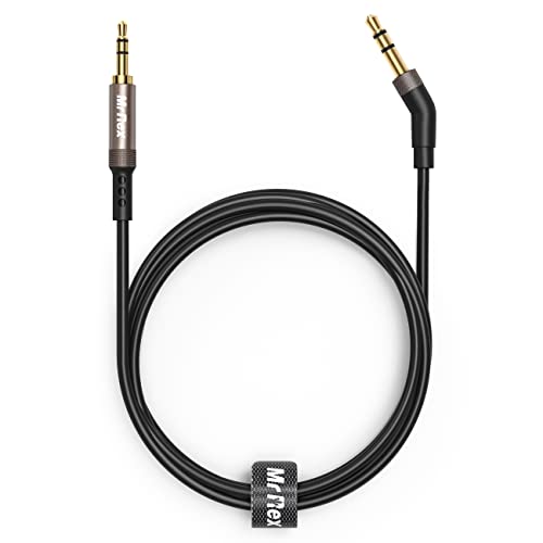 Mr Rex 3.5mm to 2.5mm Aux Cable Cord for Bose 700 QuietComfort Ultra QC45 QC35II QC35 QC25 Noise Cancelling Headphones, JBL E45BT E55BT E65BTNC Bluetooth Earphone, Audio Replacement Wire (1-Pack, 5FT) - size: 1-Pack, 5FT