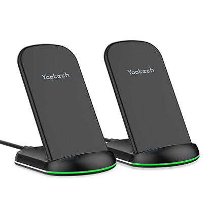Yootech [2 Pack] Wireless Charger,10W Max Wireless Charging Stand