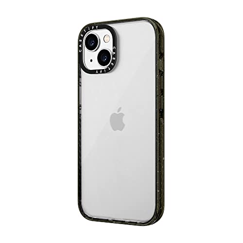 CASETiFY for iPhone 14 Plus Case - Impact Clear Black | Slim Fit | 8.2 ft. 4x Military Grade Drop Protection | Black - color: Clear Black, size: Iphone 14 Plus (6.7")