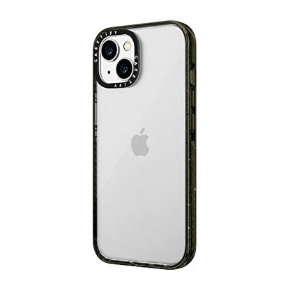 CASETiFY for iPhone 14 Plus Case - Impact Clear Black | Slim Fit | 8.2 ft. 4x Military Grade Drop Protection | Black - color: Clear Black, size: Iphone 14 Plus (6.7")