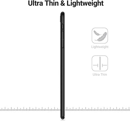 LRK Ultra Thin Black Case Compatible: Slim, Soft, and Flexible (NOT Hard) [Matte Finish] Protective Black Phone Cover - Matte Black (iPhone 6/ iPhone 6s) - size: iPhone 6/ iPhone 6s