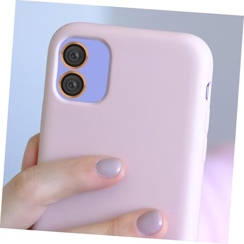 Angoily 3pcs Scratch Resistant Camera Lens Protector for Tempered High Transparency Easy Application Individual Lens Shield