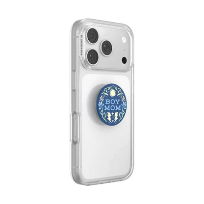 PopSockets Adhesive Phone Grip, Holder- Boy Mom - color: Boy Mom, style: Adhesive
