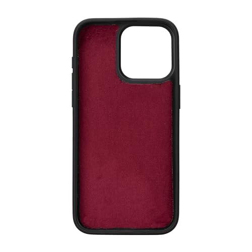 Bayelon Wallet Case for iPhone 15 Pro Max, Trifold Leather Wallet, Detachable Magnetic Flip Folio Cover, Card Holder, iPhone 15 Pro Max Wallet Case, MagSafe Compatible, RFID Blocking (Burgundy) - color: Burgundy, size: iPhone 15 Pro Max
